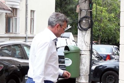 Omul de afaceri Costica Rusu, la DNA Bucuresti in ziua perchezitiilor la Consiliul Judetean
